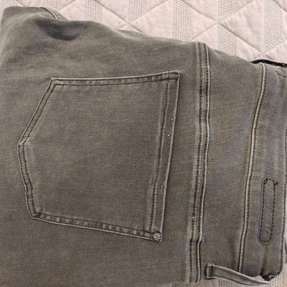 Mavi skinny cuffed cropped jeans